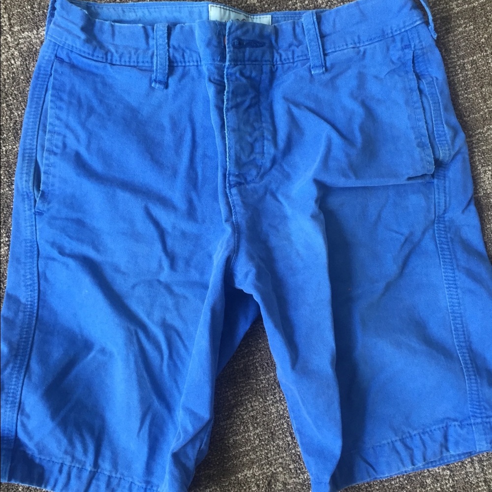 Blue Hollister shorts